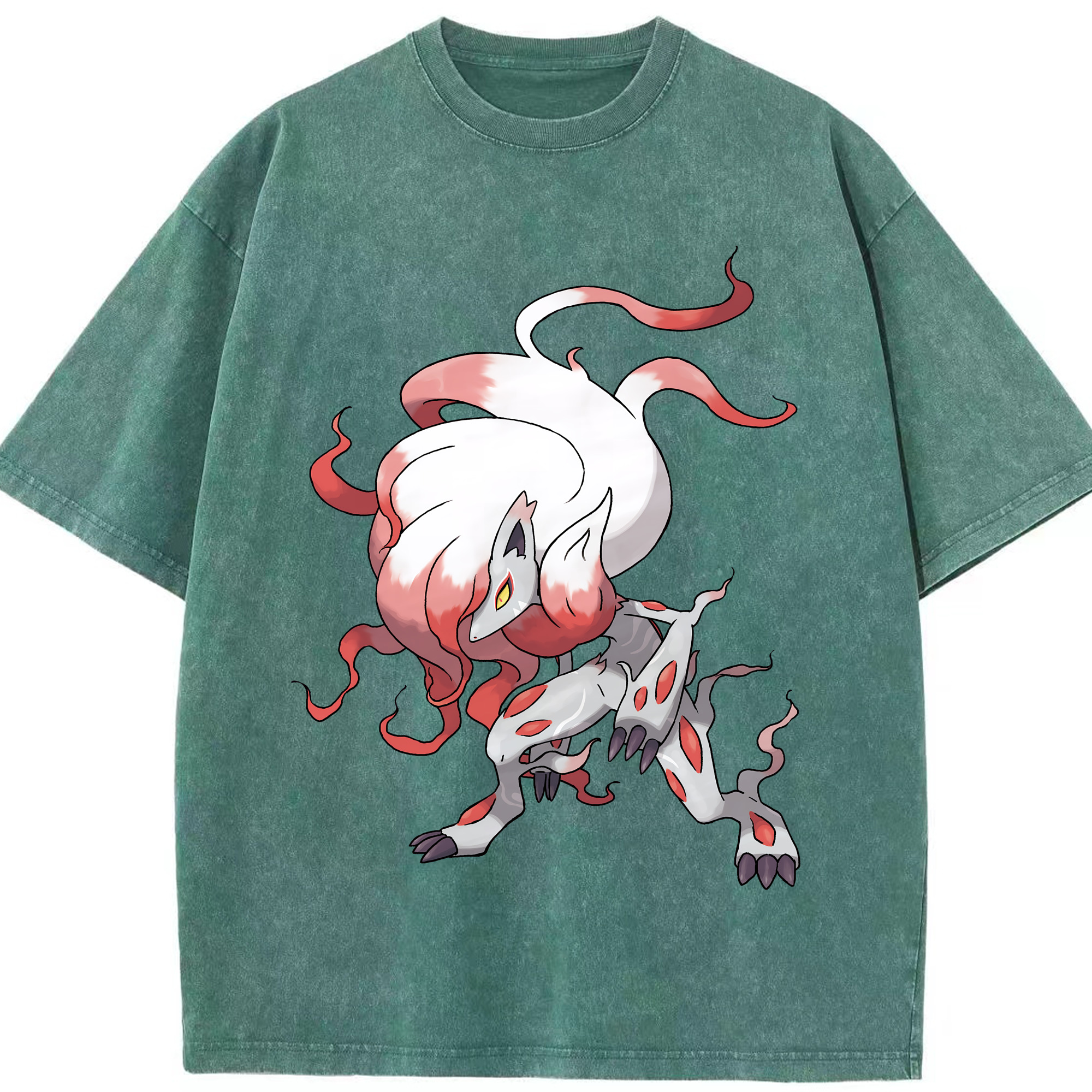 （画像用） ポケットモンスター Pokémon 綿100% ヴィンテージ風 半袖Tシャツ（フロントプリント）